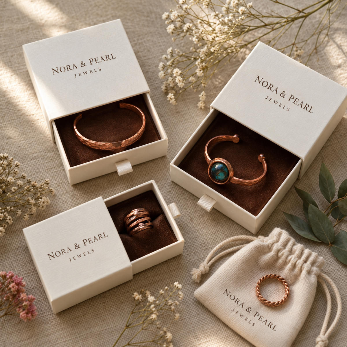 Copper Bundle — 3 Pieces.
